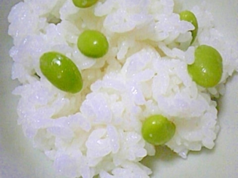 簡単美味しい えだまめご飯 レシピ 作り方 By Ta16 楽天レシピ